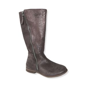 Steve Madden JLanee Girls Metallic Brown Vegan Knee High Boots